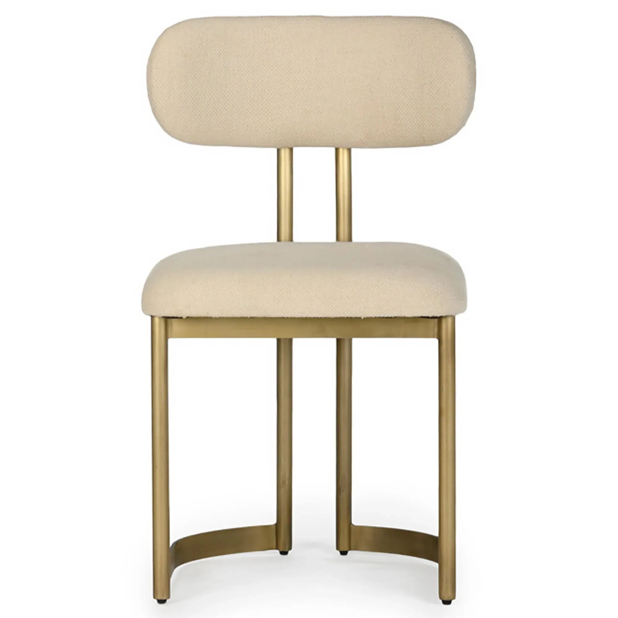 Freya Upholstered Dining Chair - Cream