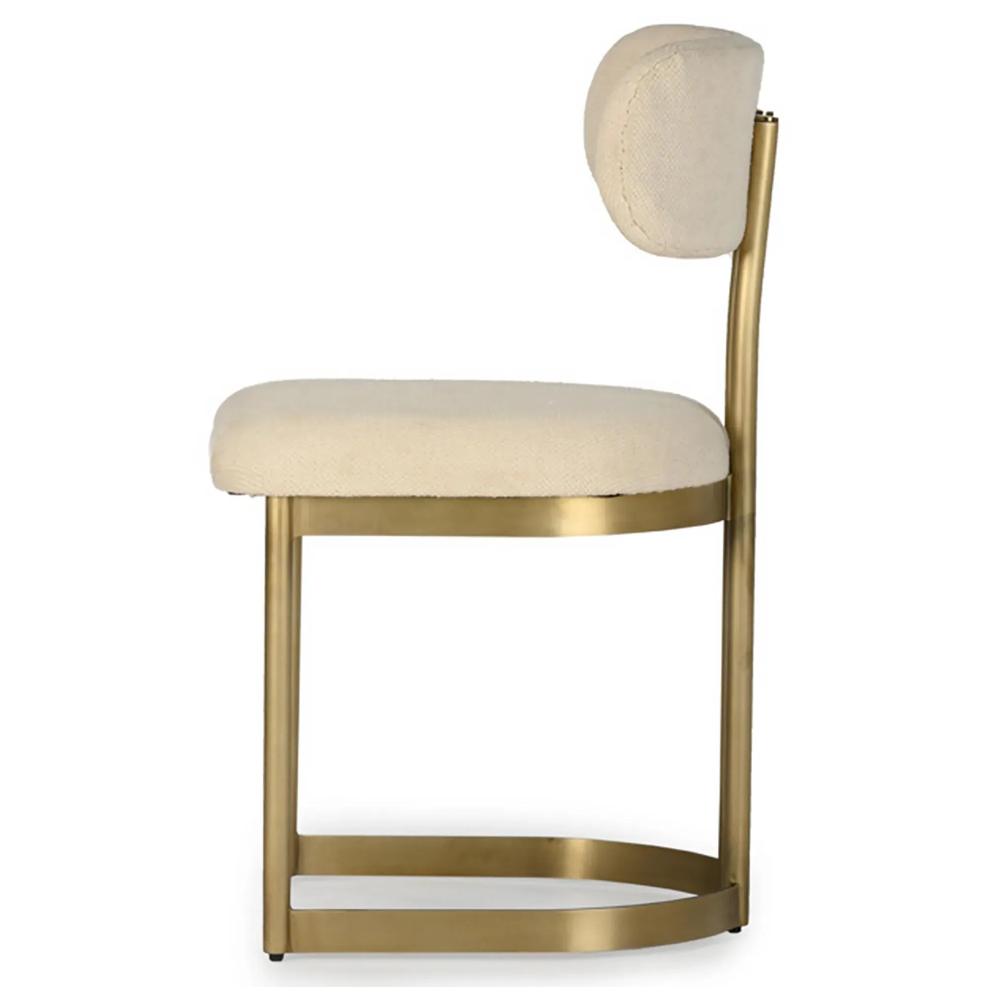 Freya Upholstered Dining Chair - Cream