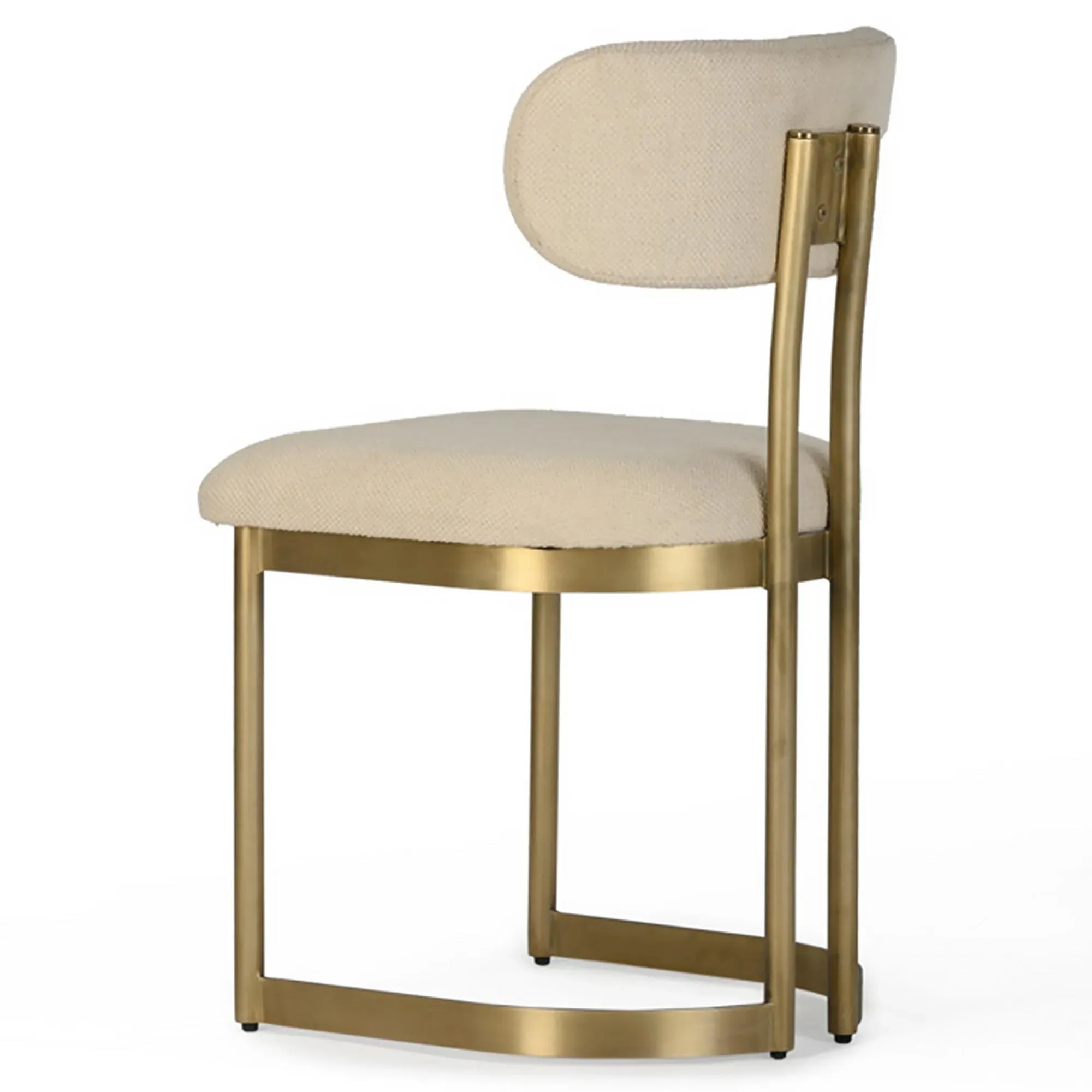 Freya Upholstered Dining Chair - Cream