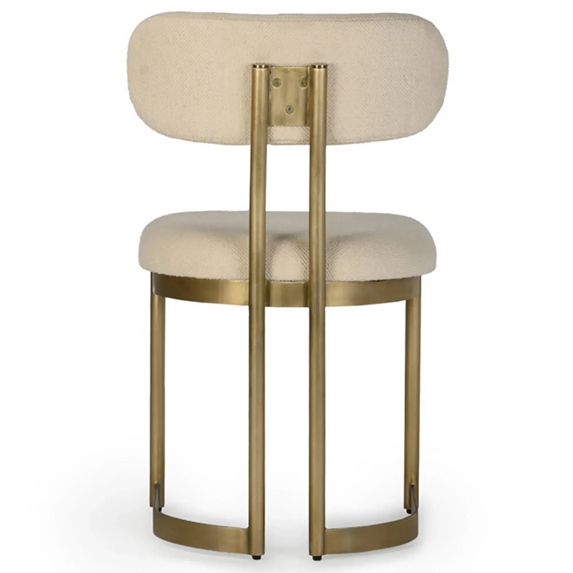Freya Upholstered Dining Chair - Cream