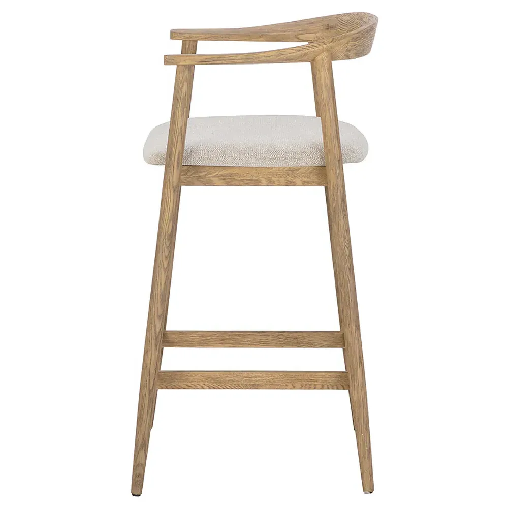 Fulford Counter Stool - Cream, Oak