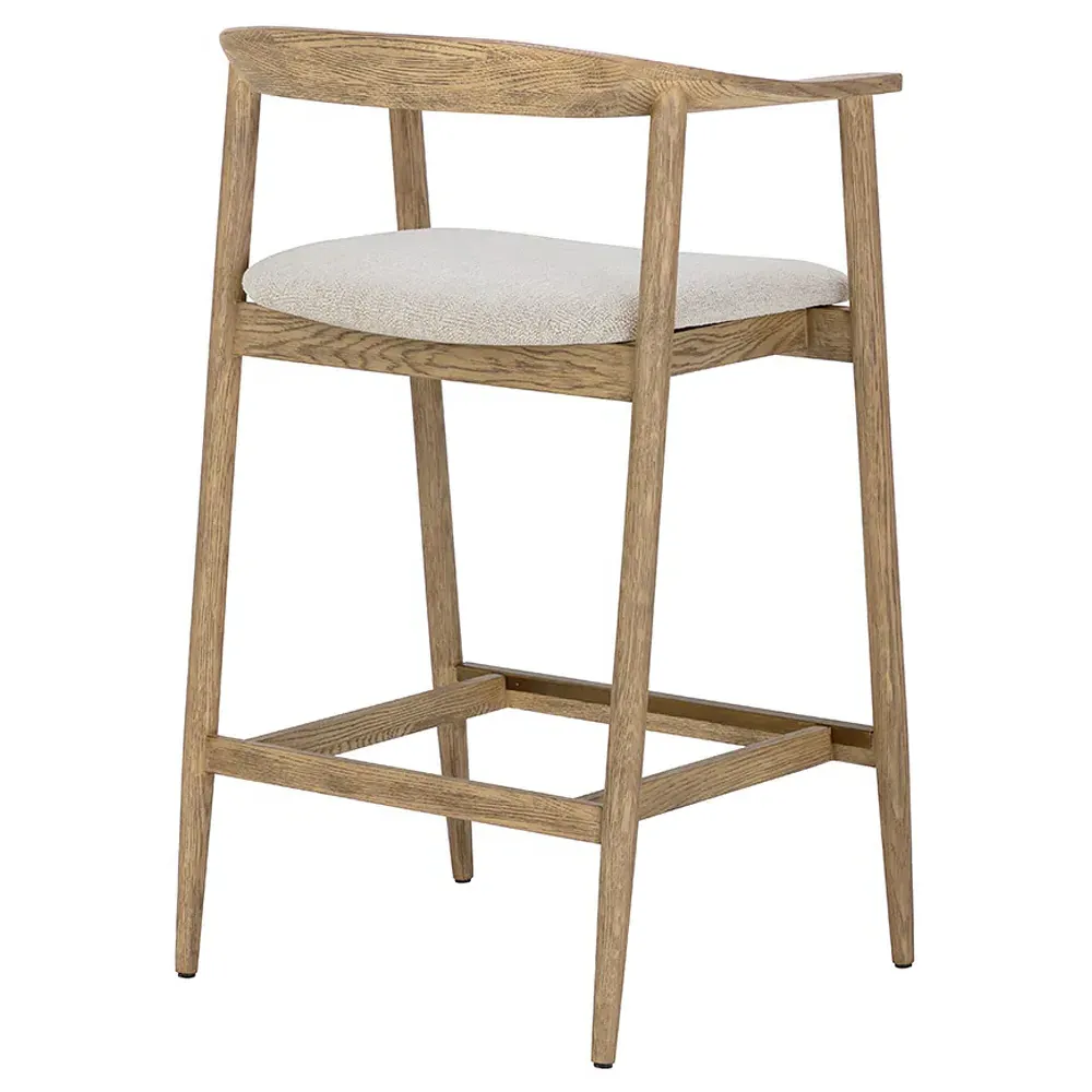 Fulford Counter Stool - Cream, Oak