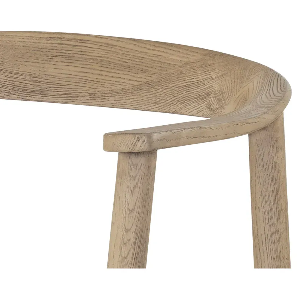 Fulford Counter Stool - Cream, Oak