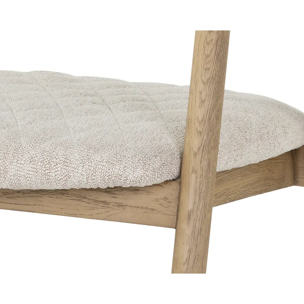 Fulford Counter Stool - Cream, Oak