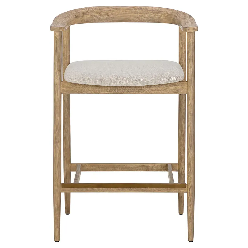 Fulford Counter Stool - Cream, Oak