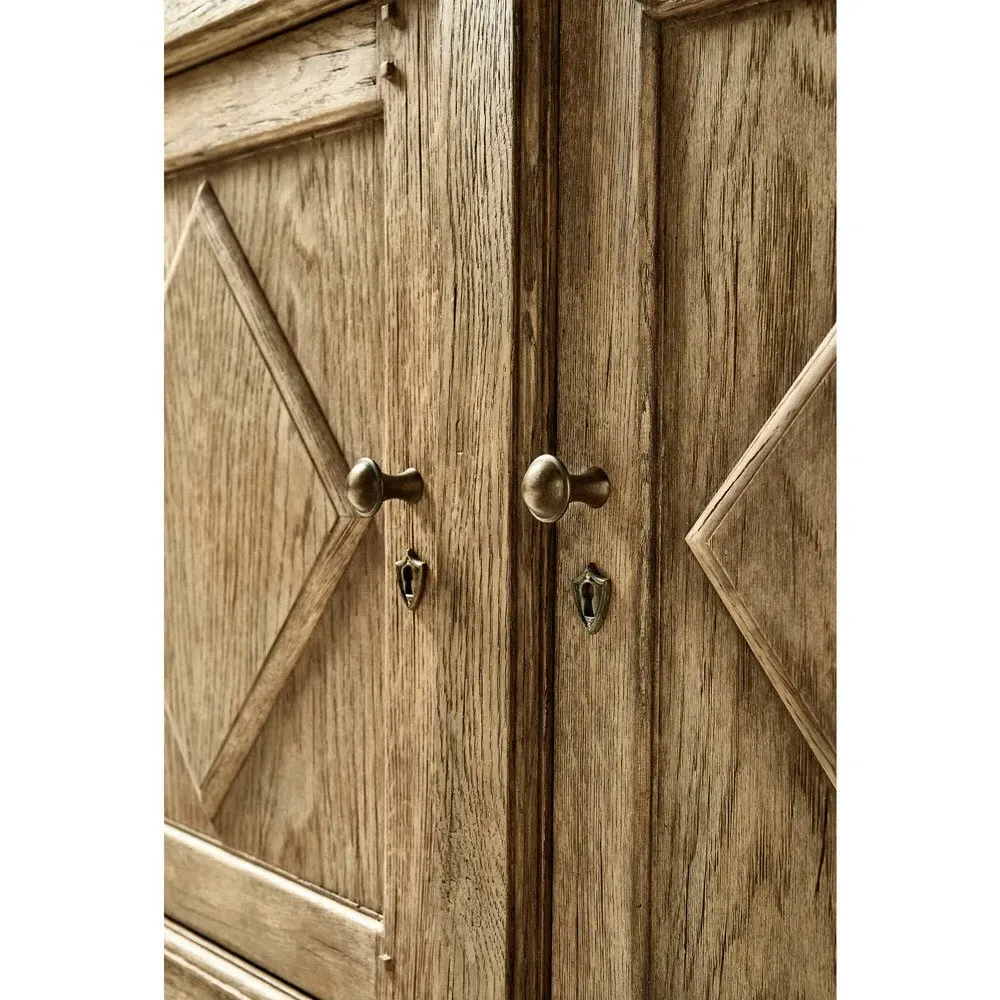 Gabin French Country Credenza - Brown, Oak