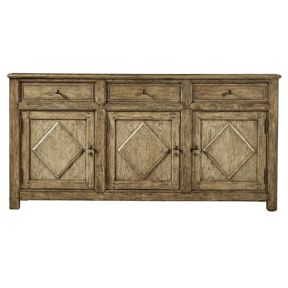 Gabin French Country Credenza - Brown, Oak image