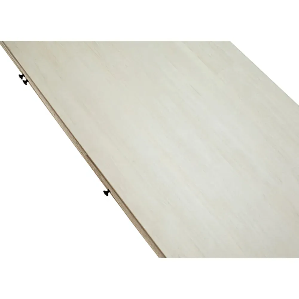 Gabriel Woven Rattan Sideboard - White, Acacia Wood