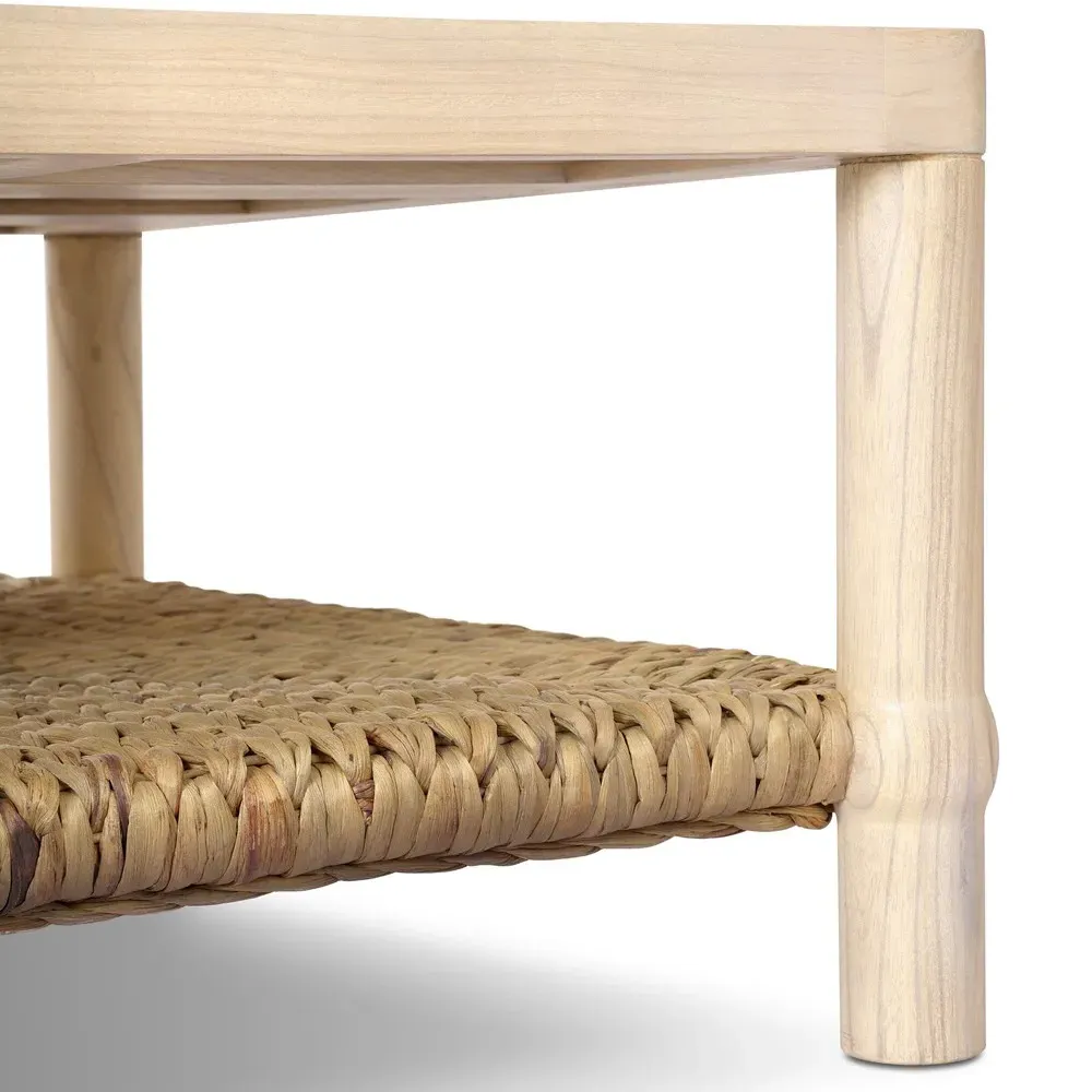 Gabriella Coffee Table - Light Natural, Sungkai Wood