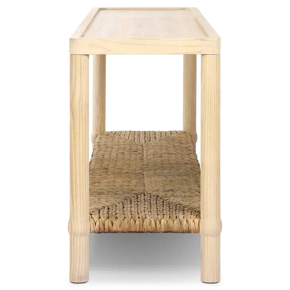 Gabriella Console Table - Light Natural, Sungkai Wood
