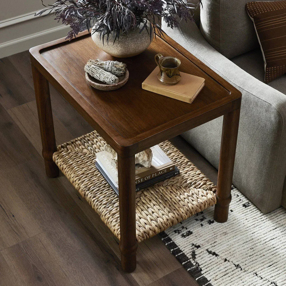 Gabriella End Table - Brown, Mindi Wood