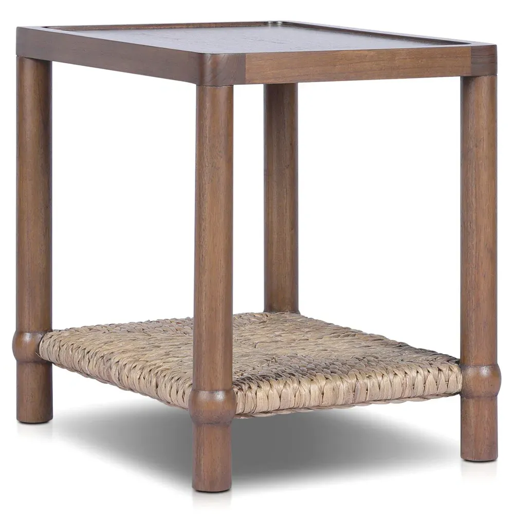 Gabriella End Table - Brown, Mindi Wood