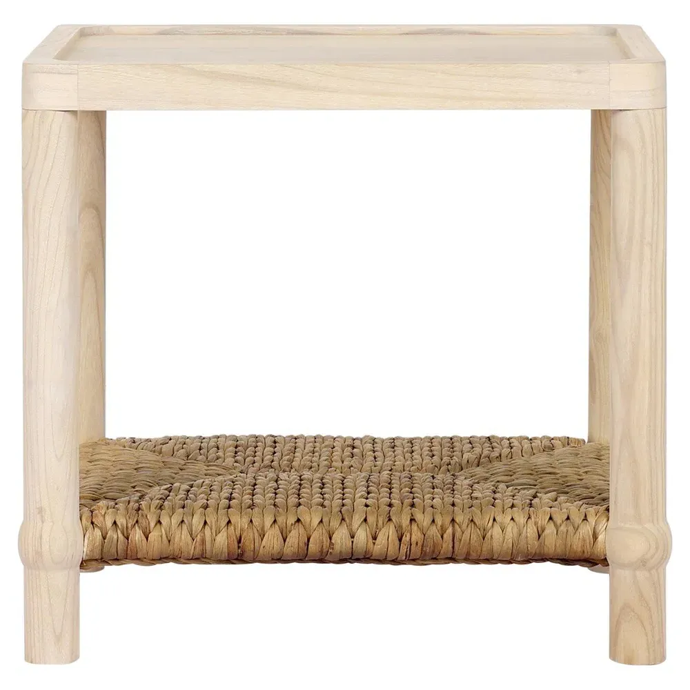 Gabriella End Table - Light Natural, Sungkai Wood image