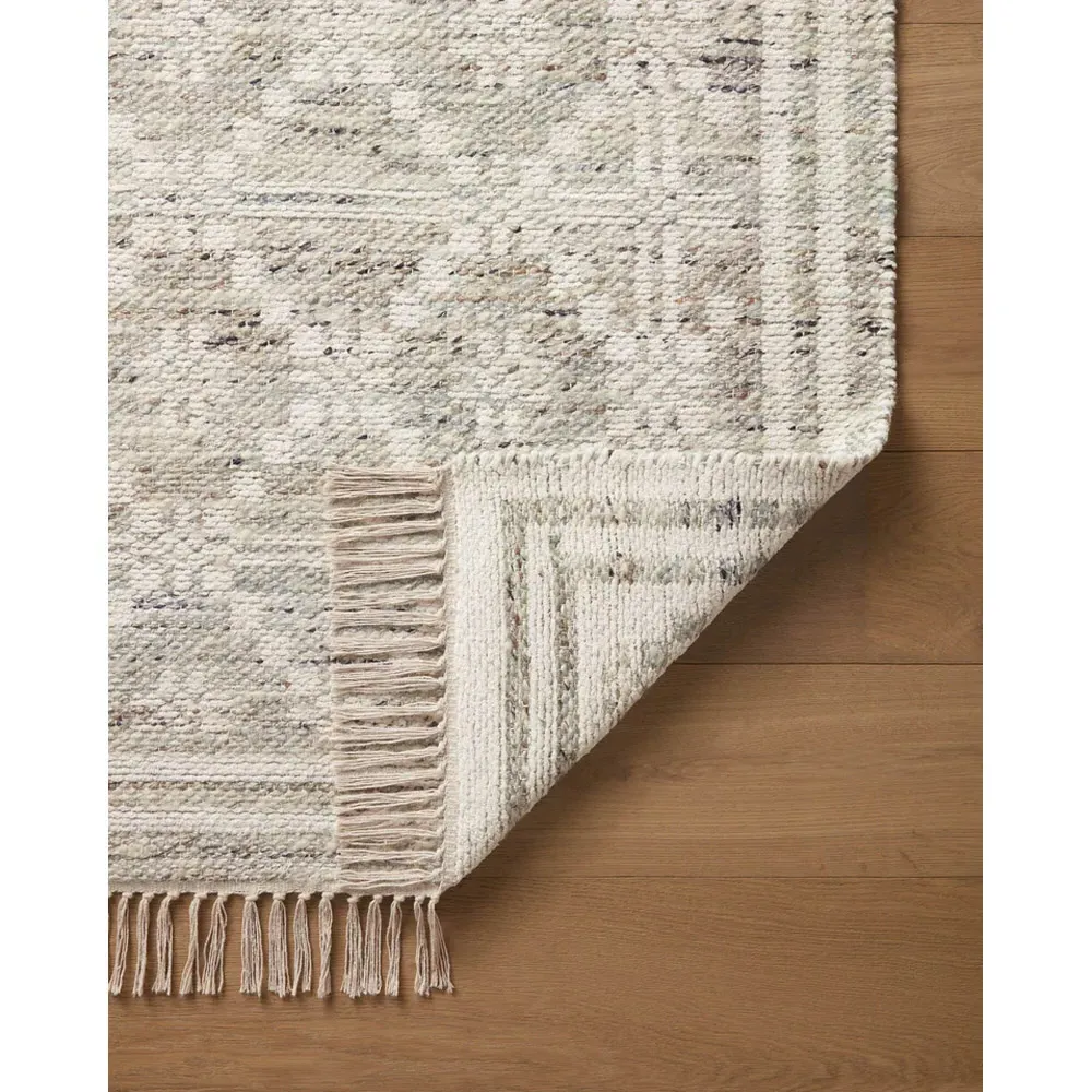 Galiana Diamond Reversible Jute Rug Runner - Grey