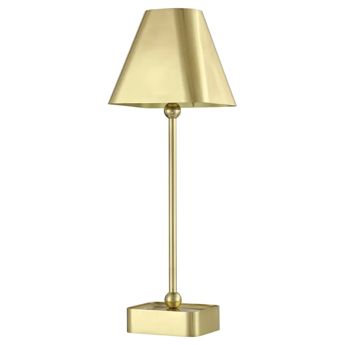 Gallant Regency Cordless Table Lamp - Polished Brass image