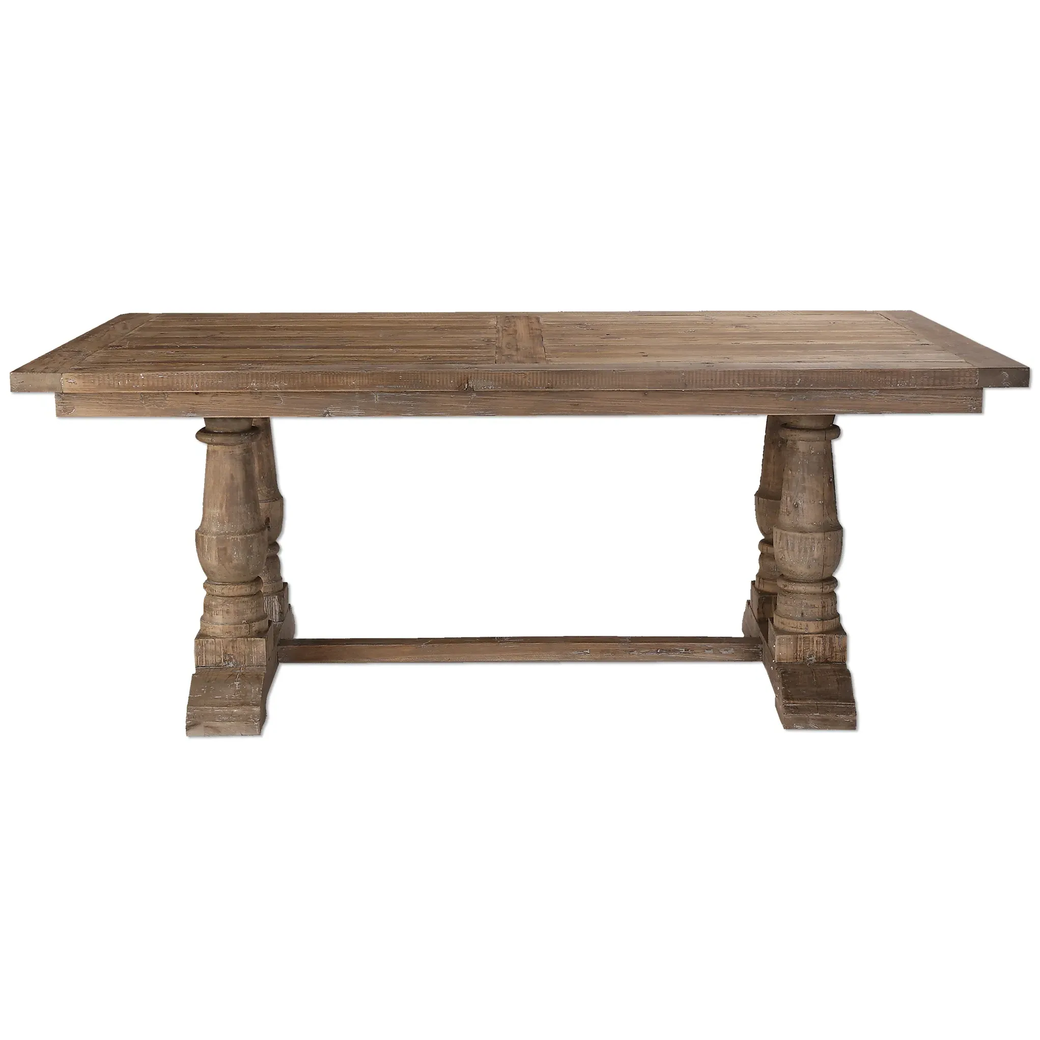 Gamble Reclaimed Fir Dining Table - Brown