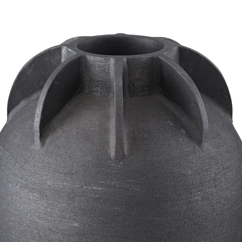 Gardenia Planter Vase - Black, Terracotta