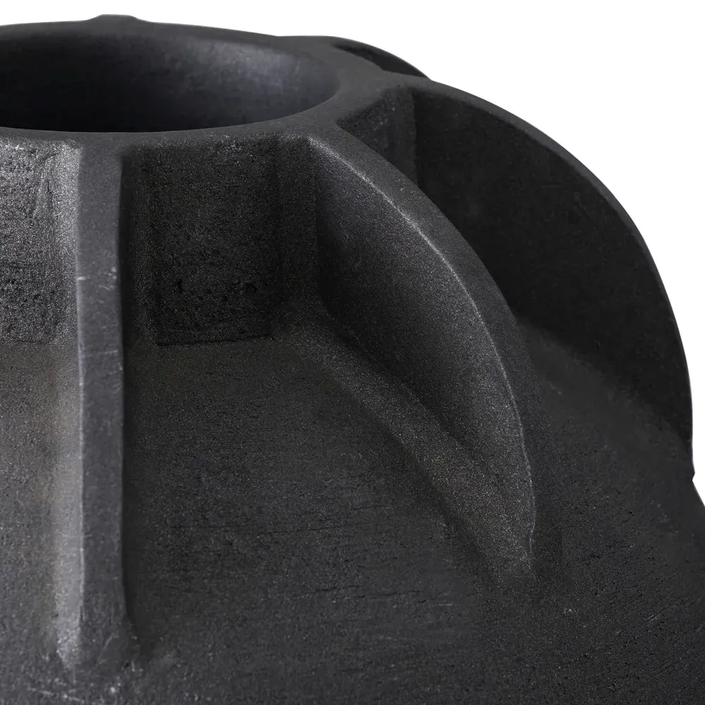 Gardenia Planter Vase - Black, Terracotta