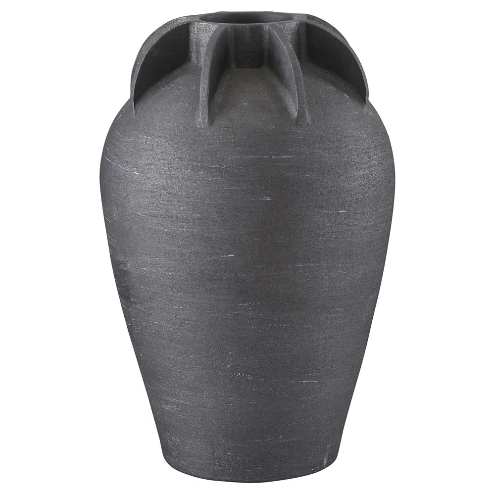 Gardenia Planter Vase - Black, Terracotta image