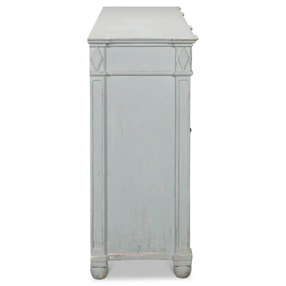 Gareth Sideboard - Blue, Reclaimed Pine