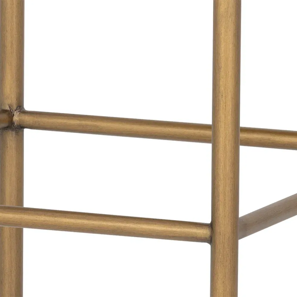 Garrison Counter Stool - Navy Blue, Steel