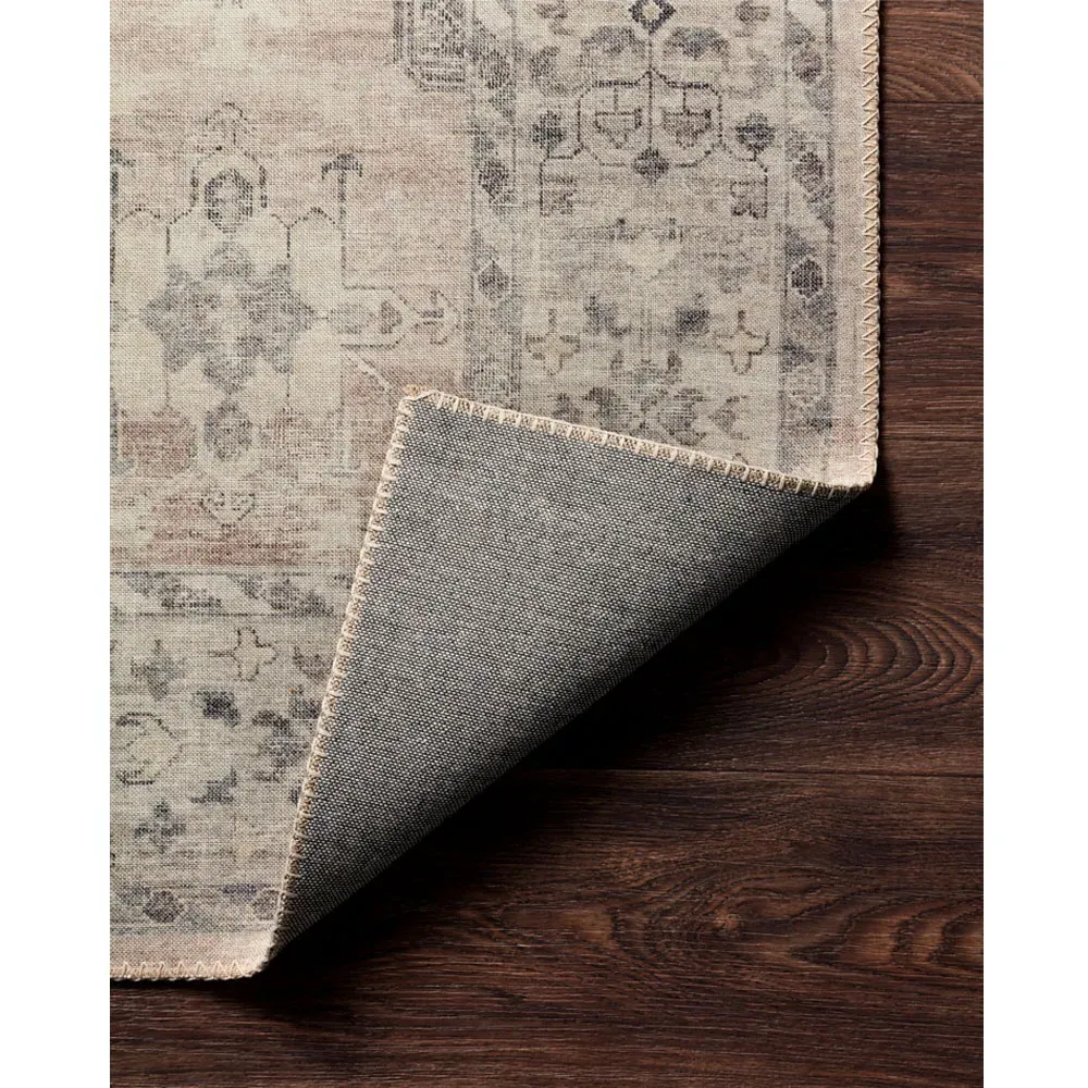 Gavriel Geometric Patterned Rug - Brown, Polyester