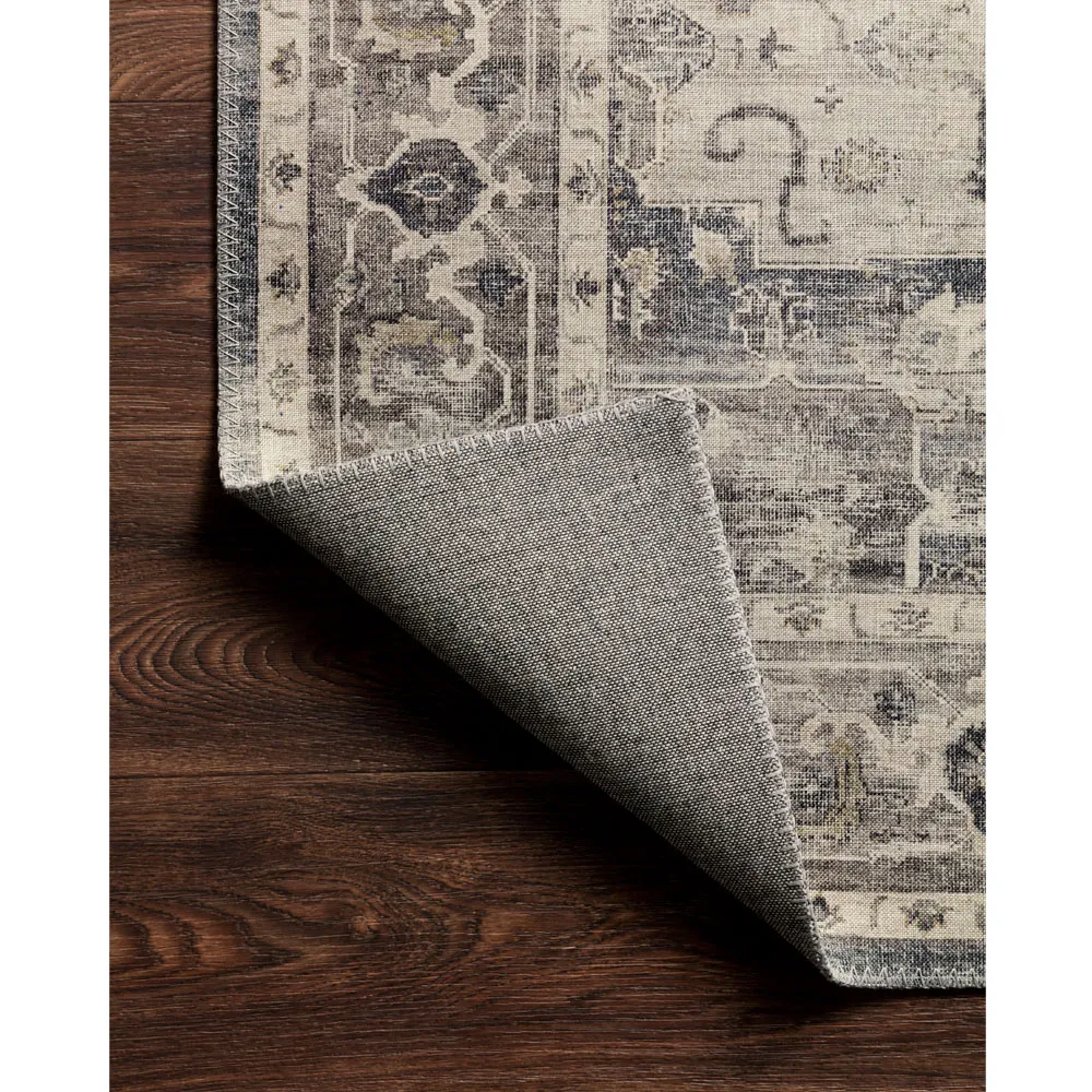 Gavriel Geometric Patterned Rug - Grey, Polyester