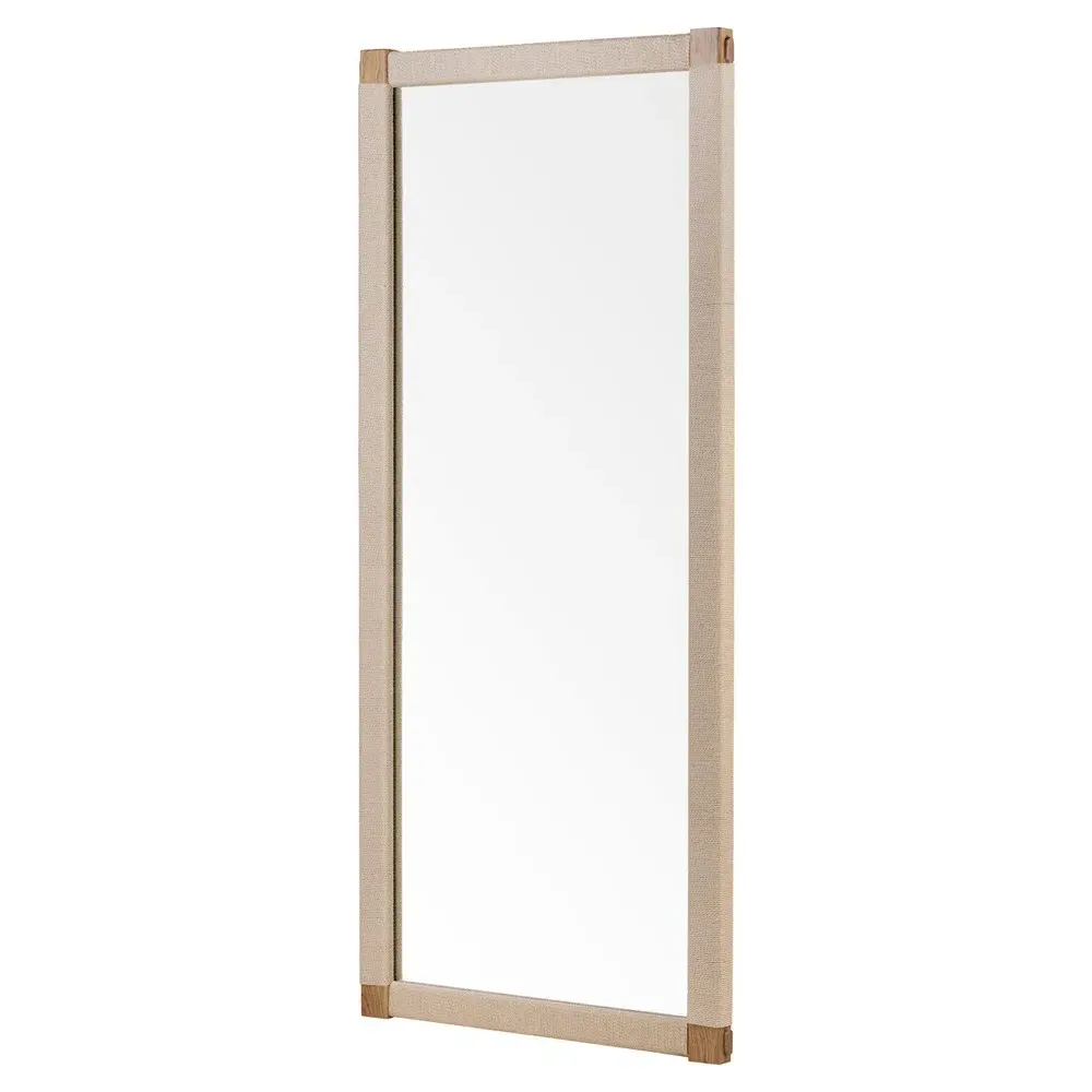 Gemina Floor Mirror - Brown, Oak