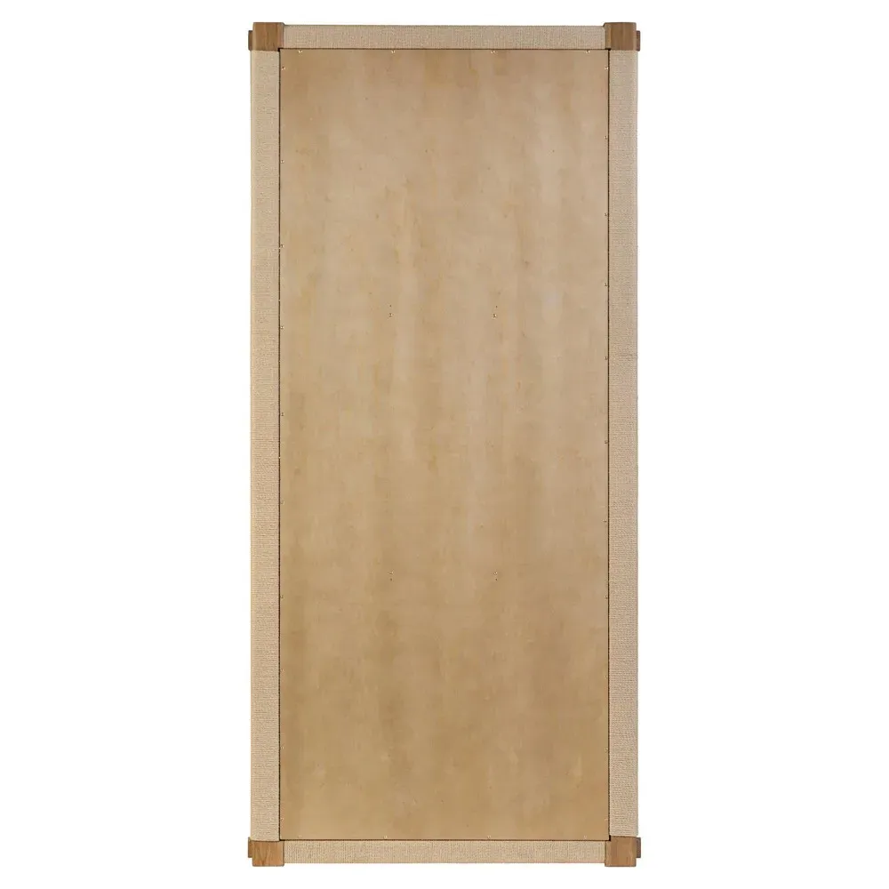 Gemina Floor Mirror - Brown, Oak