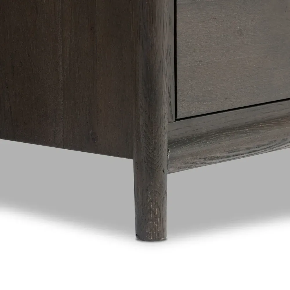Genesis Double Dresser - Black, Oak