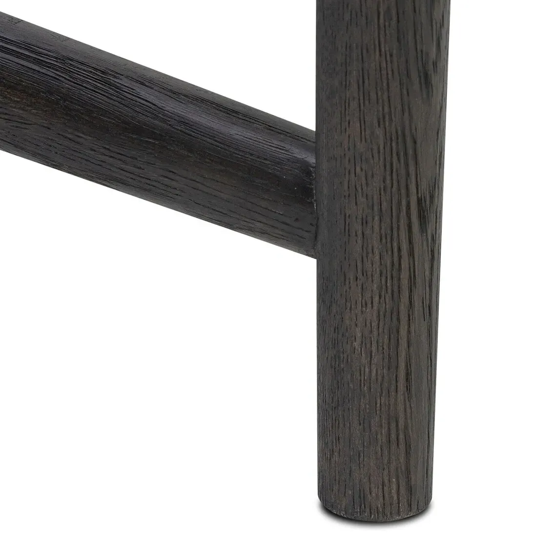 Genesis Executive Desk - Smoked Black, Oak