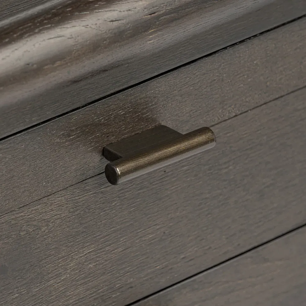 Genesis Nightstand - Black, Oak