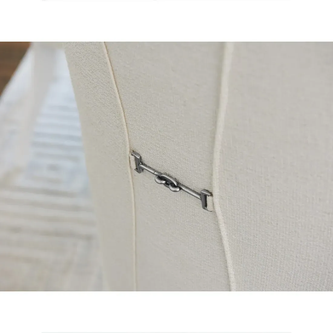 Geneva Dining Side Chair - White, Maple Wood