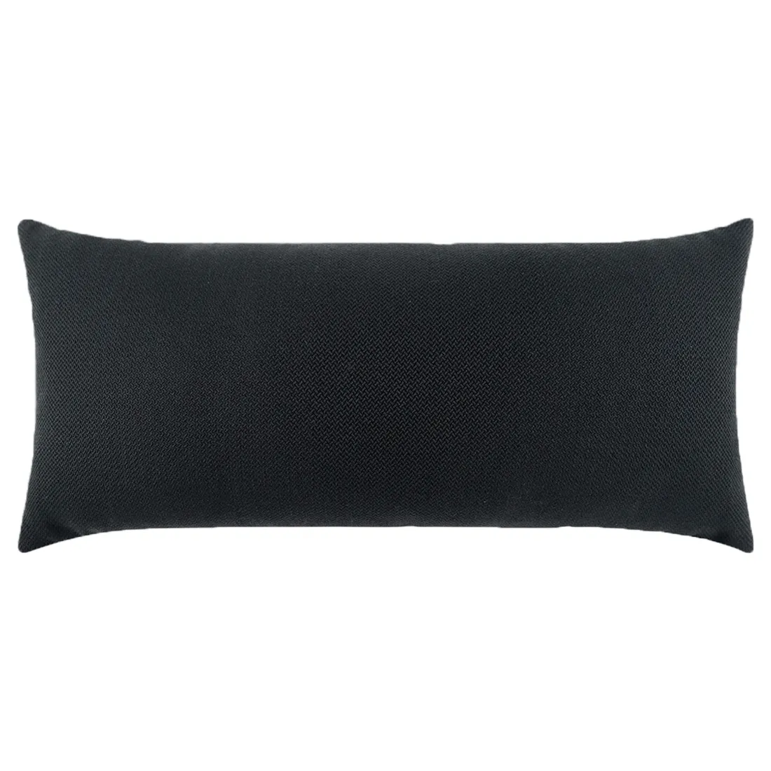 Genevieve Lumbar Pillow - Black, Polyester