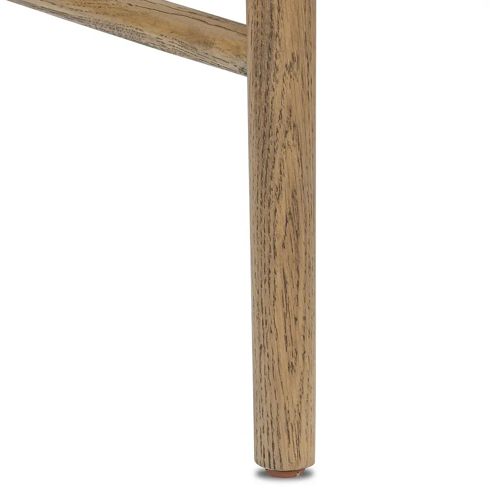 George Ladder Back Counter Stool - Brown, Oak