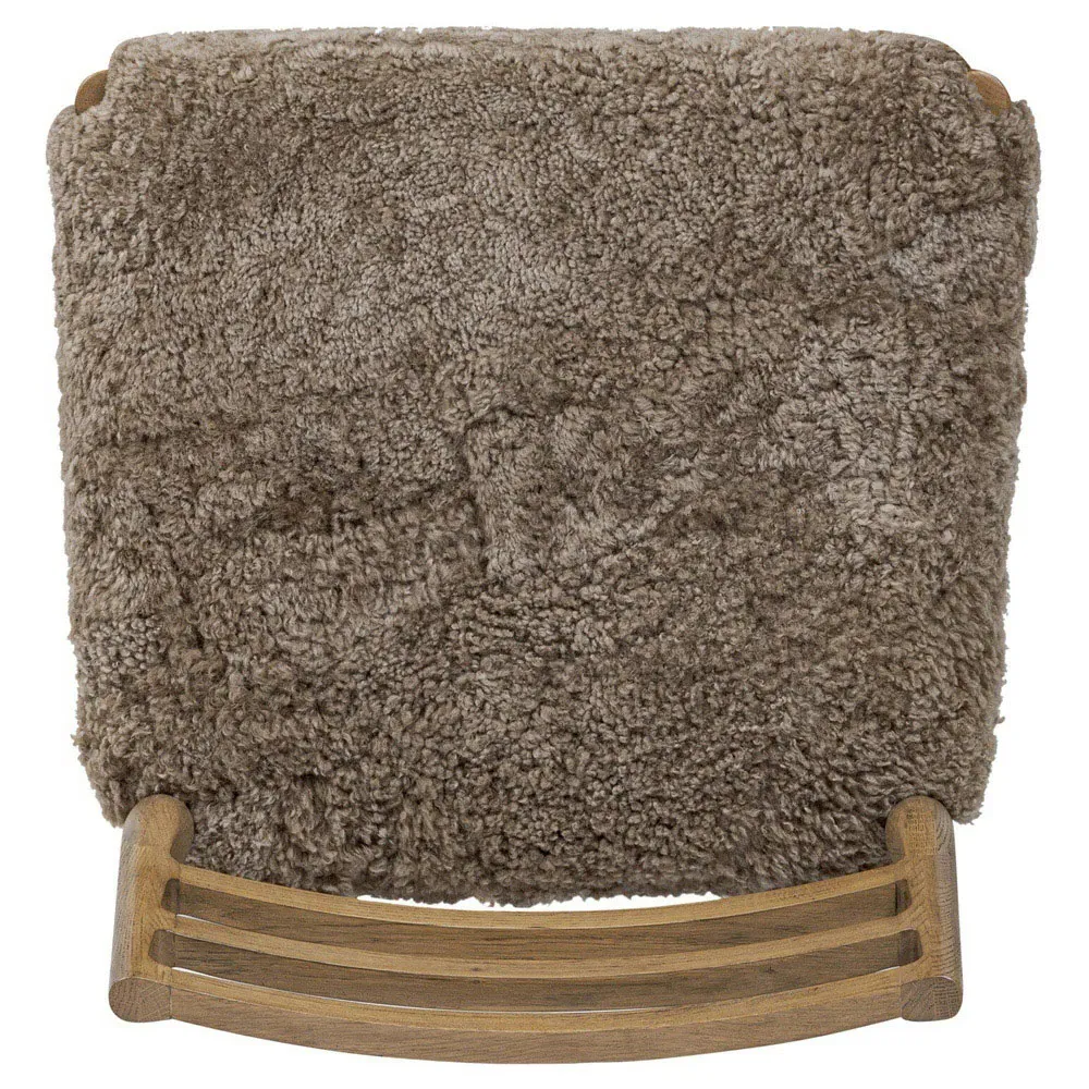 George Ladder Back Dining Chair - Brown, Oak