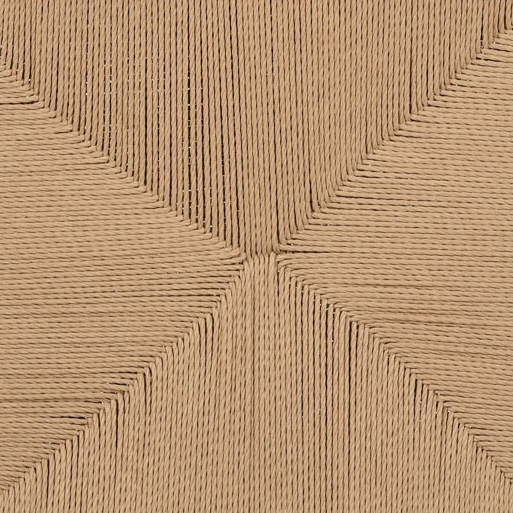 George Mid Century Outdoor Side Chair - White, Wicker