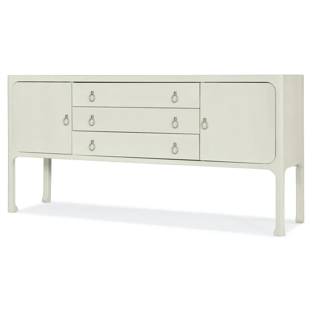 Georgia Coastal Beach Sideboard - Cream, Grasscloth