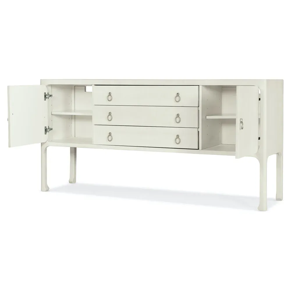 Georgia Coastal Beach Sideboard - Cream, Grasscloth