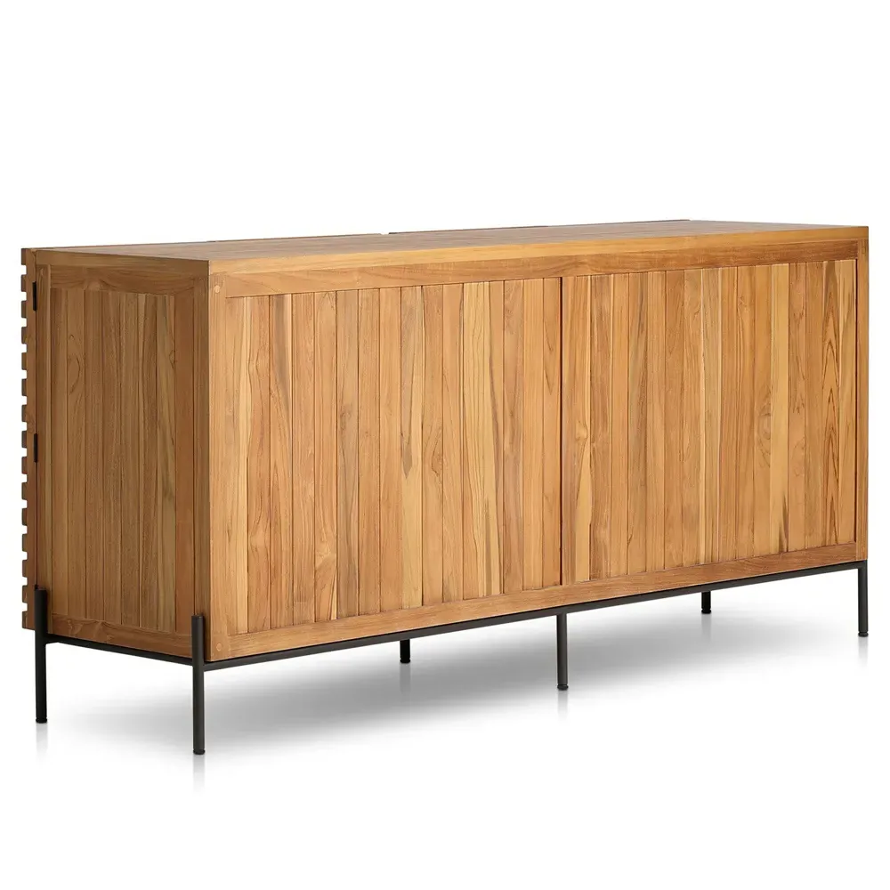 Georgina Outdoor Sideboard - Brown, Teak