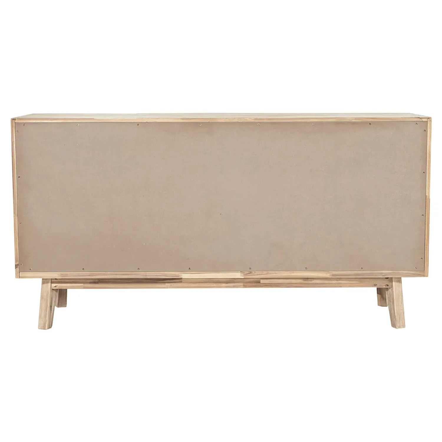 Gerald 6 Drawer Dresser - Light Brown, Acacia Wood