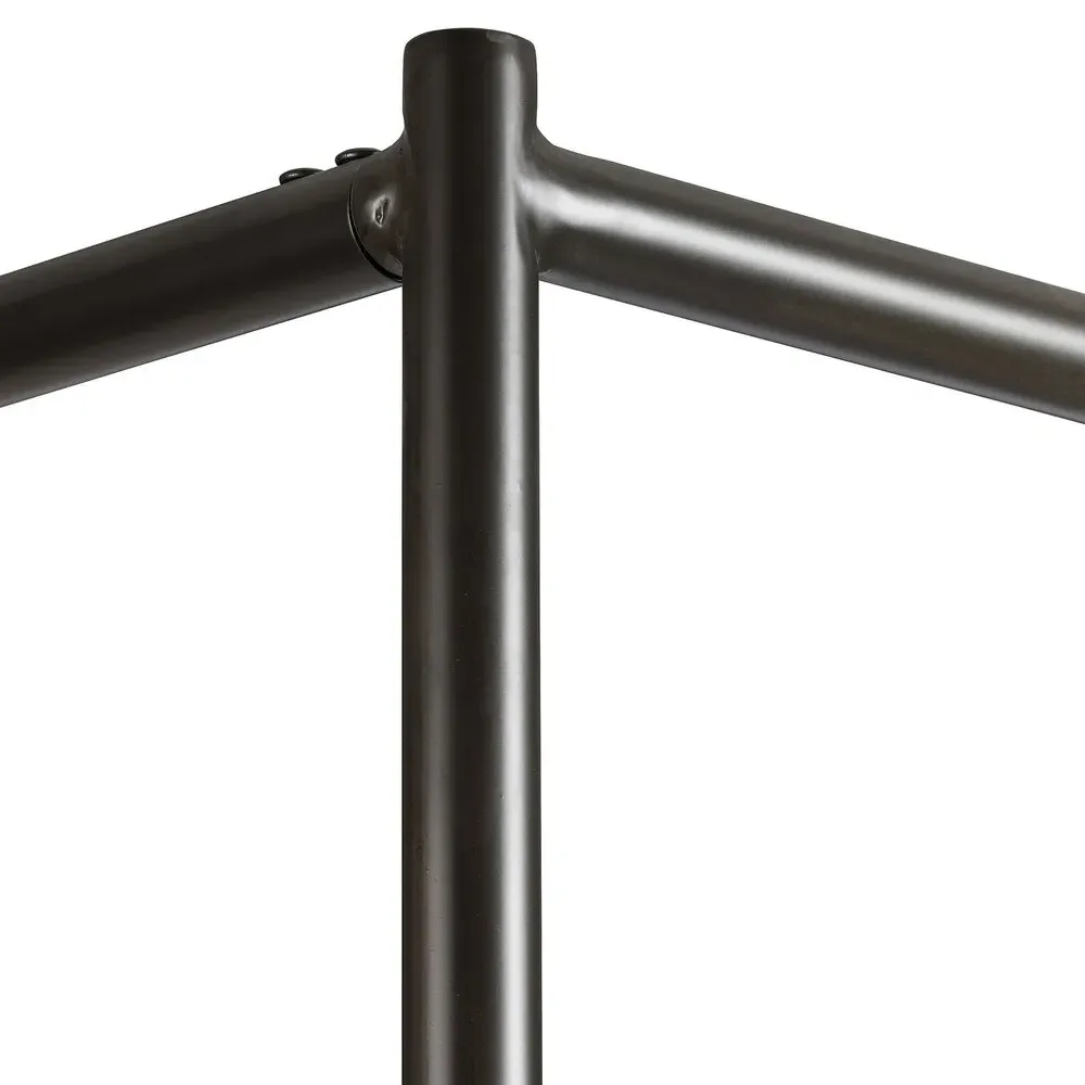 Gerald Queen Size Canopy Bed - Beige, Fabric