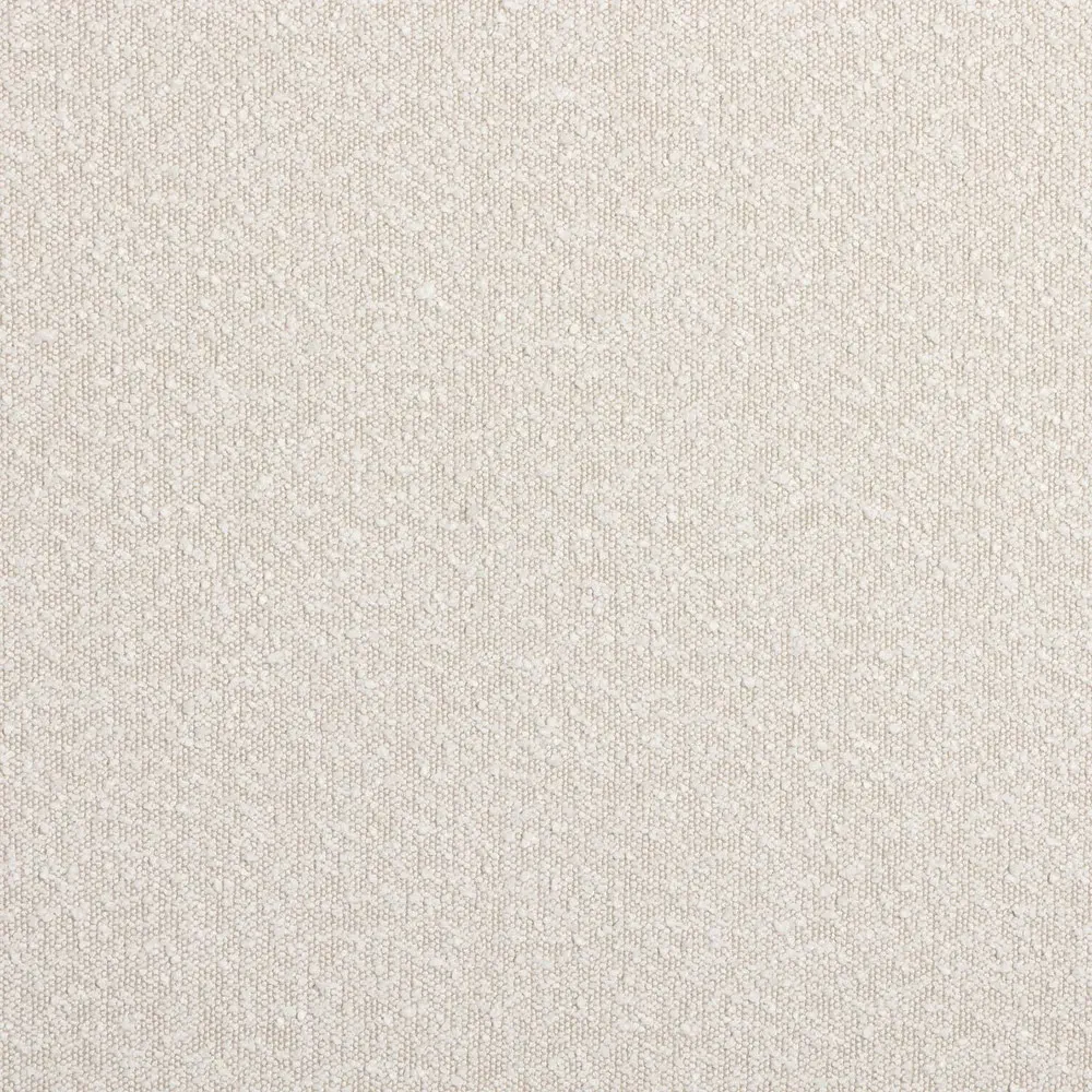 Gerald Queen Size Canopy Bed - Cream, Boucle