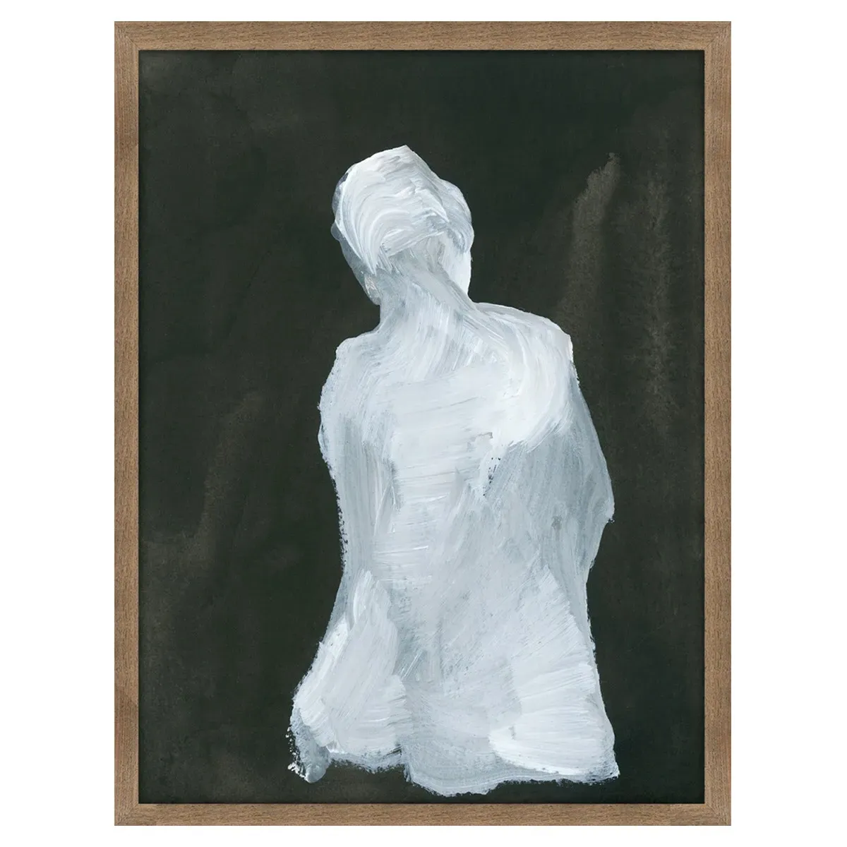 Ghost Painting 24x32 - White, Paper