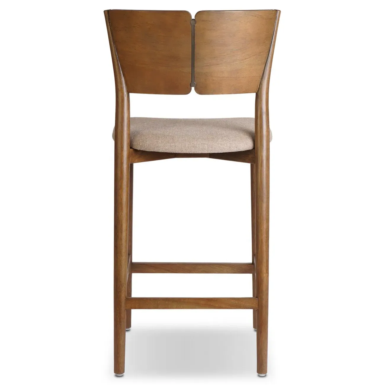 Gianna Counter Stool - Beige, Parawood