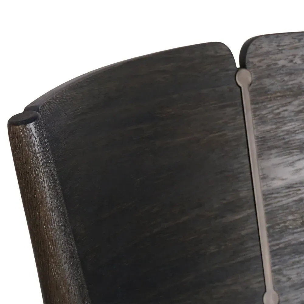 Gianna Counter Stool - Black, Parawood