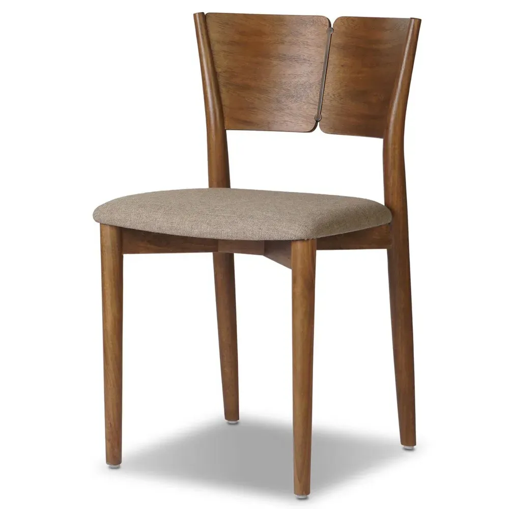 Gianna Dining Chair - Beige, Parawood
