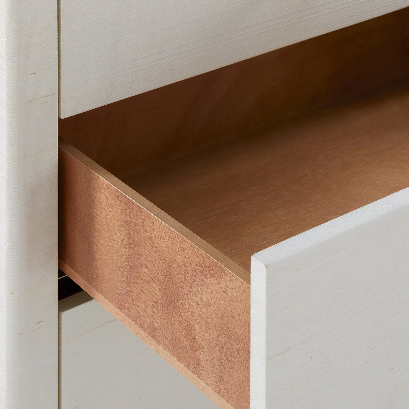 Gianna Double Dresser - Sand White, Wood