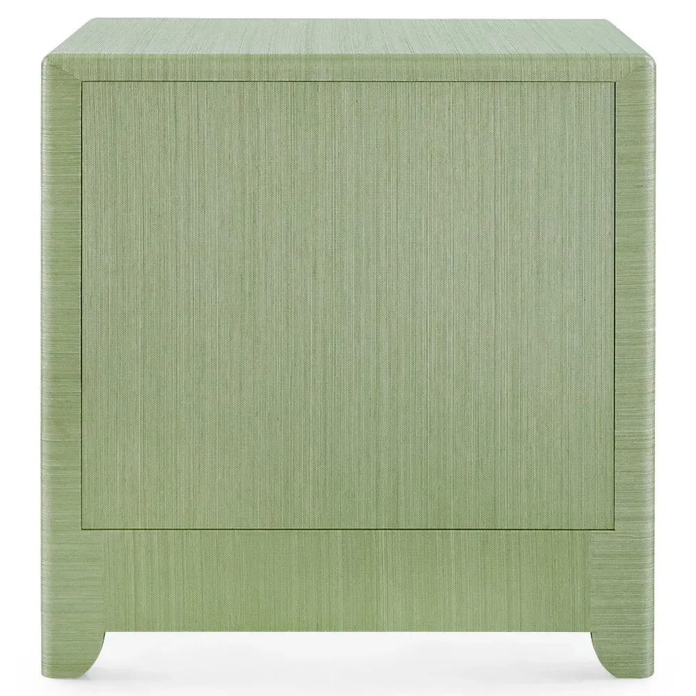Gianna Rectangular End Table with Drawer - Spring Green, Wood