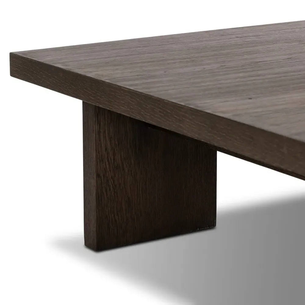 Gianne Square Coffee Table - Grey, Oak